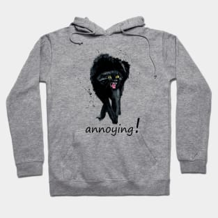 angry cat Hoodie